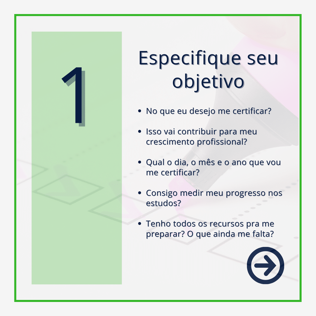 7 Dicas para Conquistar sua Certificação - Ricardo Pereira - Mentor e ...
